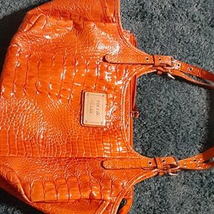Rusty orange purse